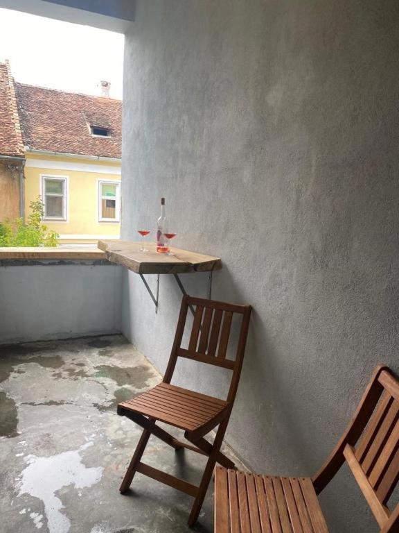 Casa Panzarului Lägenhet Sibiu Exteriör bild
